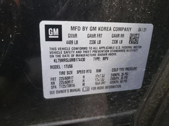 KL79MRSL6MB174430 Chevrolet Trailblzr TRAILBLAZE 13