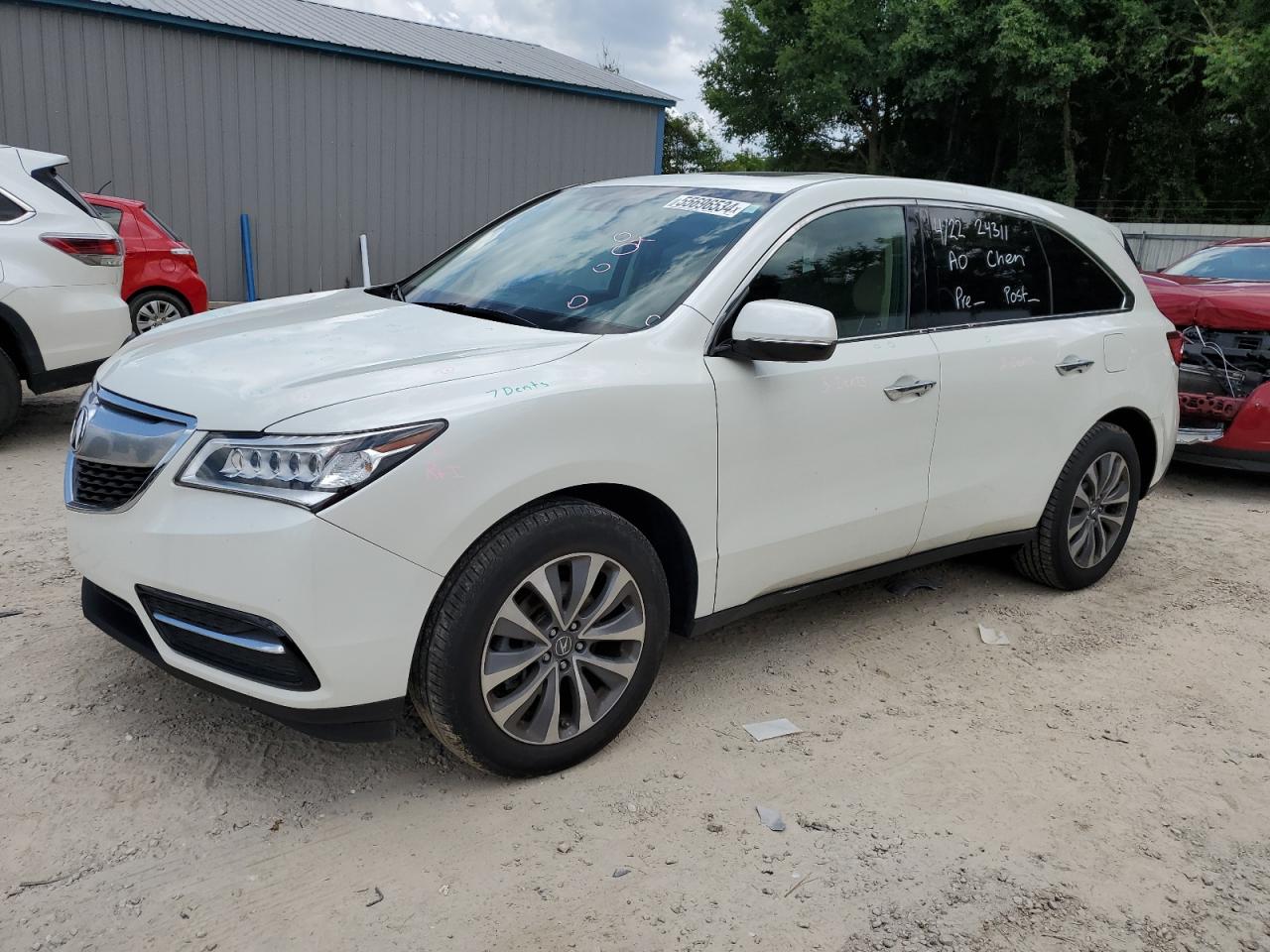 5FRYD4H41FB012429 2015 Acura Mdx Technology