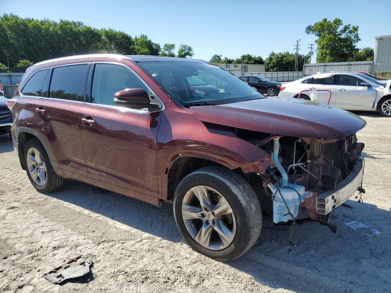 5TDDKRFH6FS073117 2015 Toyota Highlander Limited