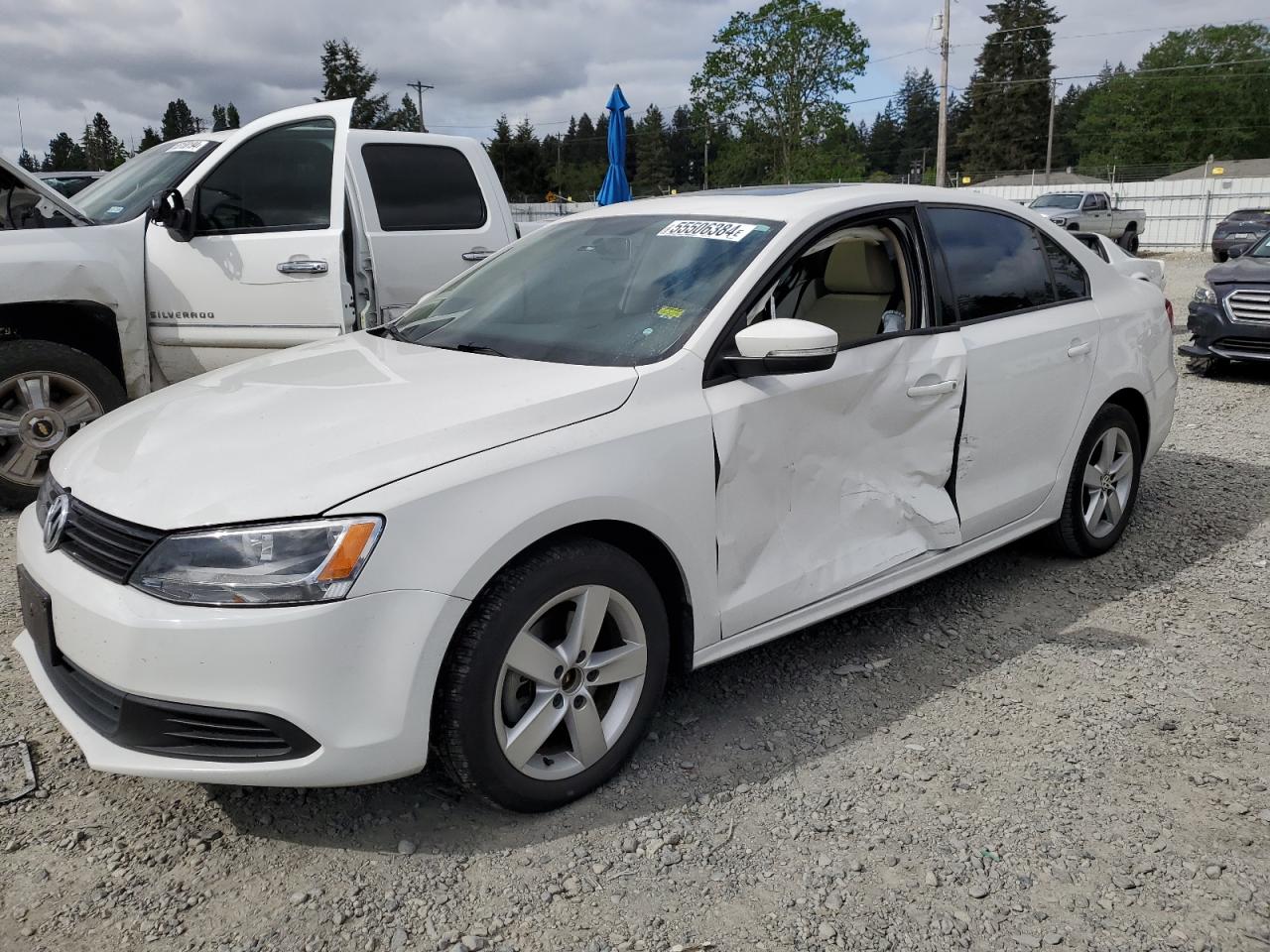 3VWLL7AJXCM423591 2012 Volkswagen Jetta Tdi