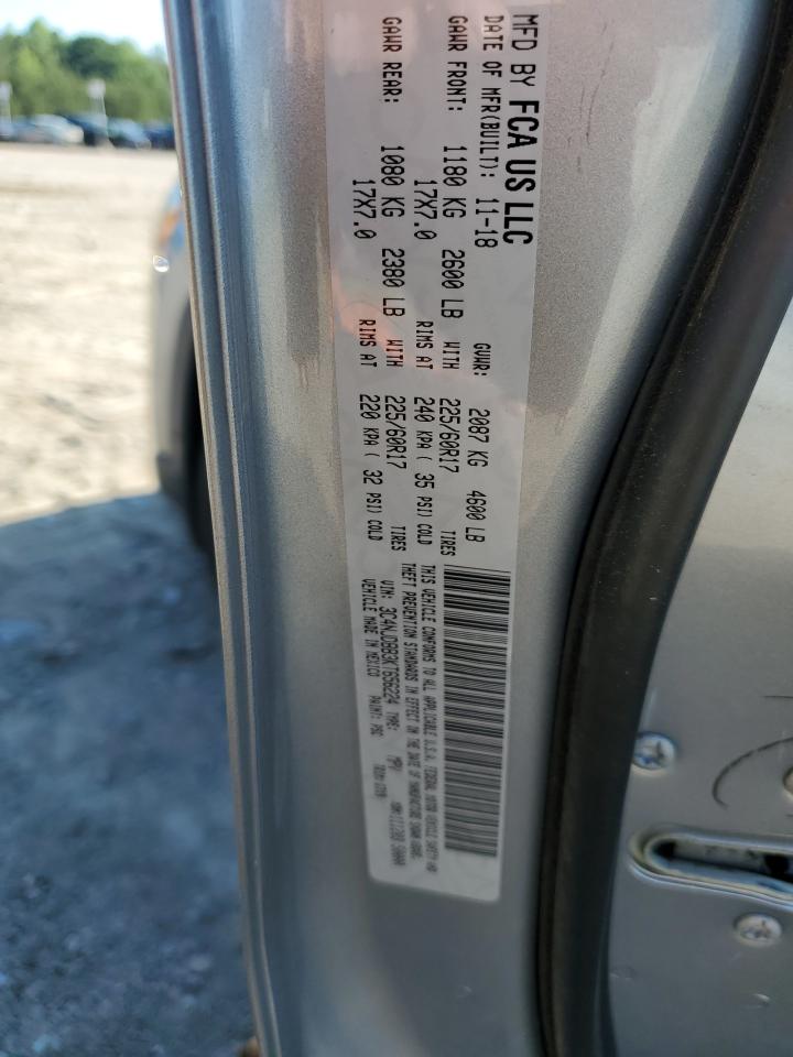 3C4NJDBB3KT656224 2019 Jeep Compass Latitude