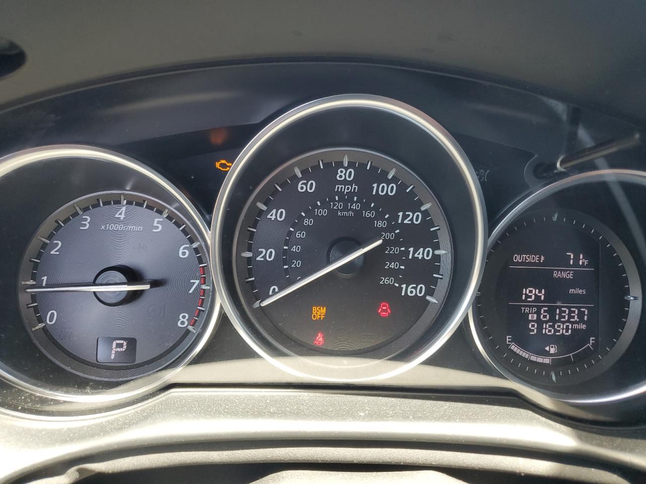 JM3KE4CE0D0130284 2013 Mazda Cx-5 Touring