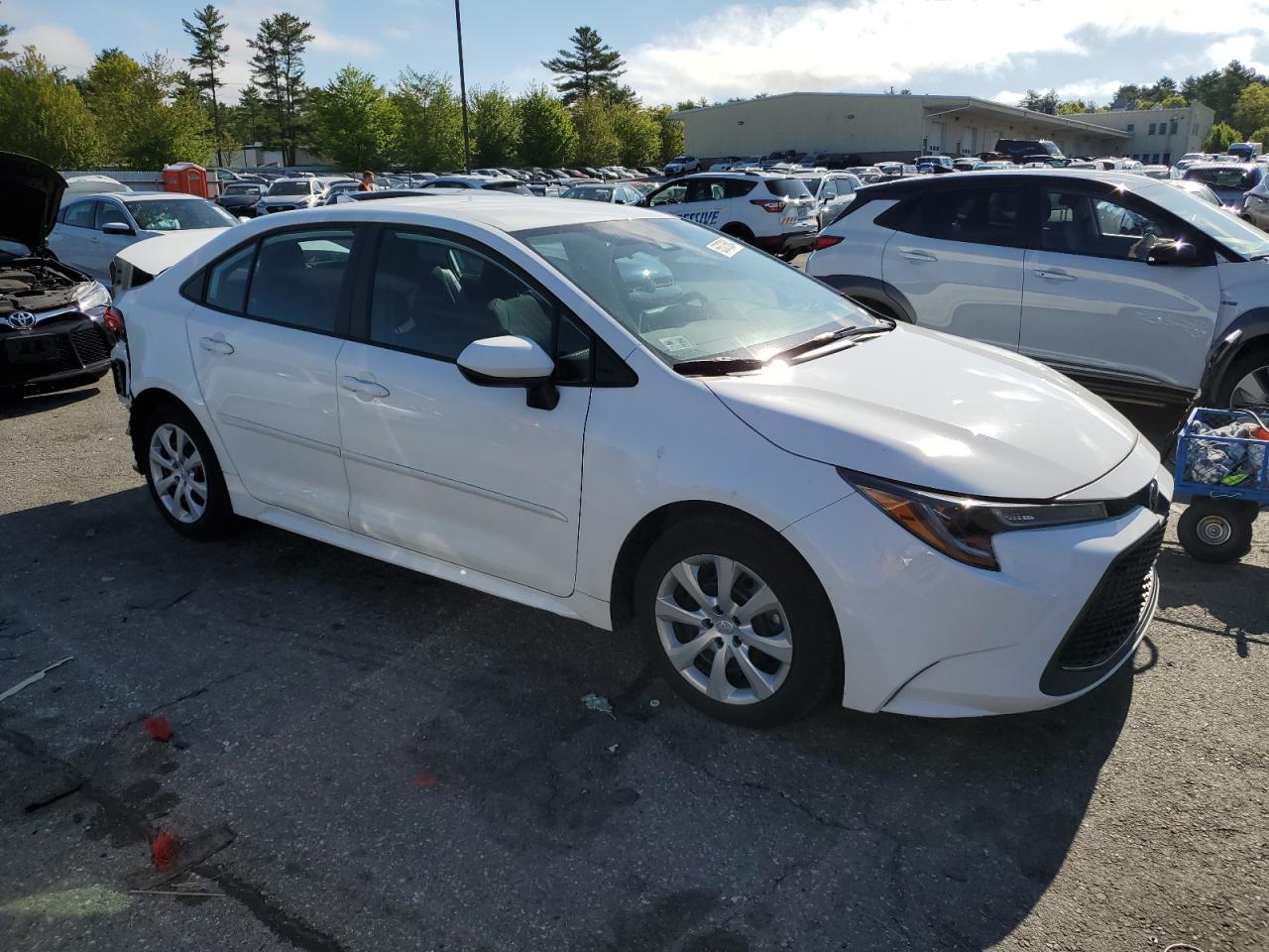 2021 Toyota Corolla Le vin: 5YFEPMAE9MP239576