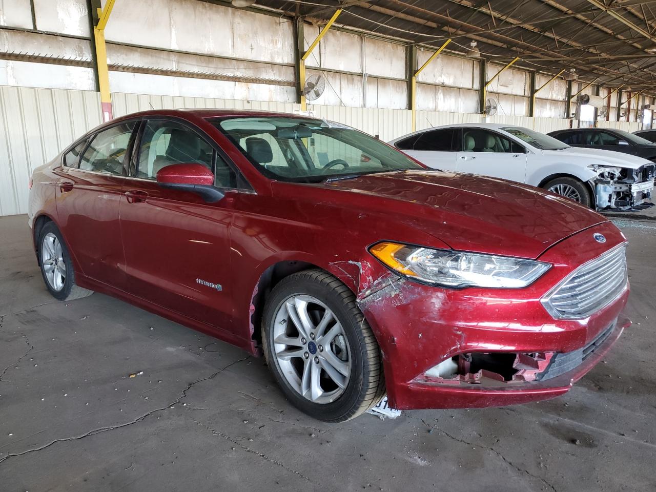 2018 Ford Fusion Se Hybrid vin: 3FA6P0LU3JR257455