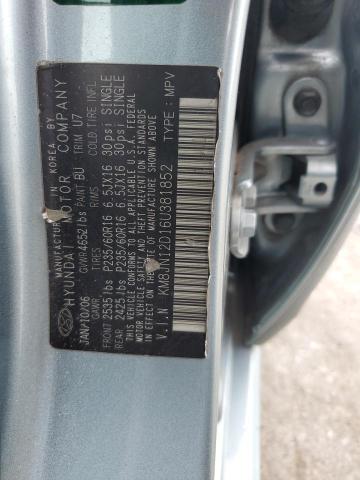 2006 Hyundai Tucson Gls VIN: KM8JN12D16U381852 Lot: 54696504