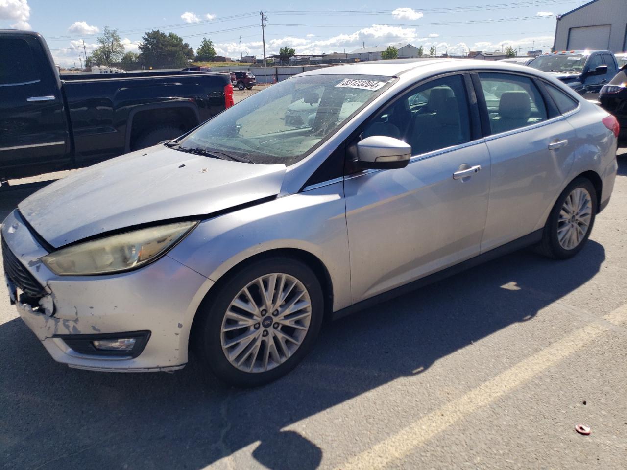 2017 Ford Focus Titanium vin: 1FADP3J24HL288278