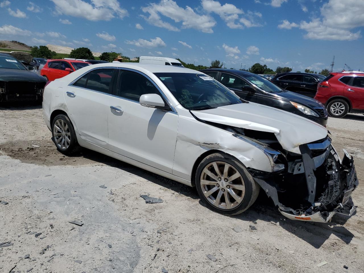 2017 Cadillac Ats Luxury vin: 1G6AB5SX8H0154217