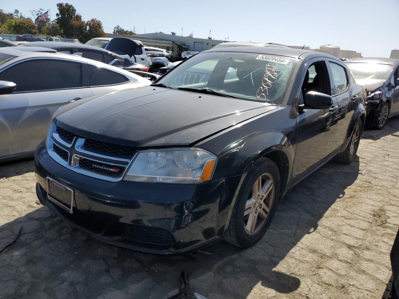 1C3CDZCB2CN211781 2012 Dodge Avenger Sxt