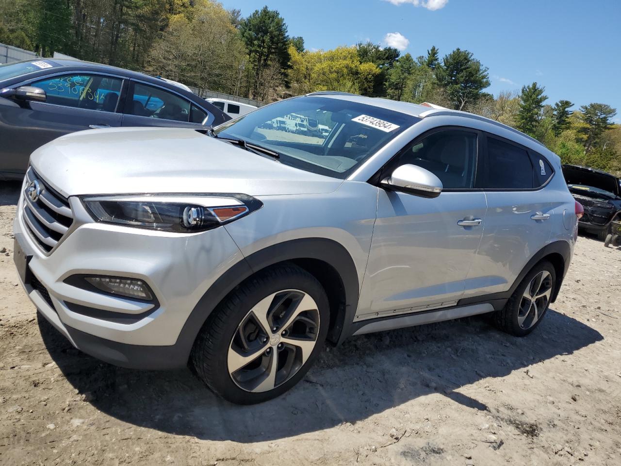 Lot #2521236284 2017 HYUNDAI TUCSON LIM