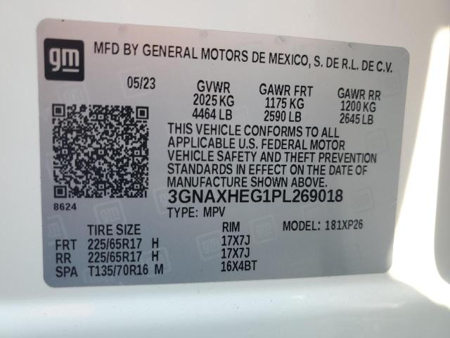 2023 CHEVROLET EQUINOX LS - 3GNAXHEG1PL269018