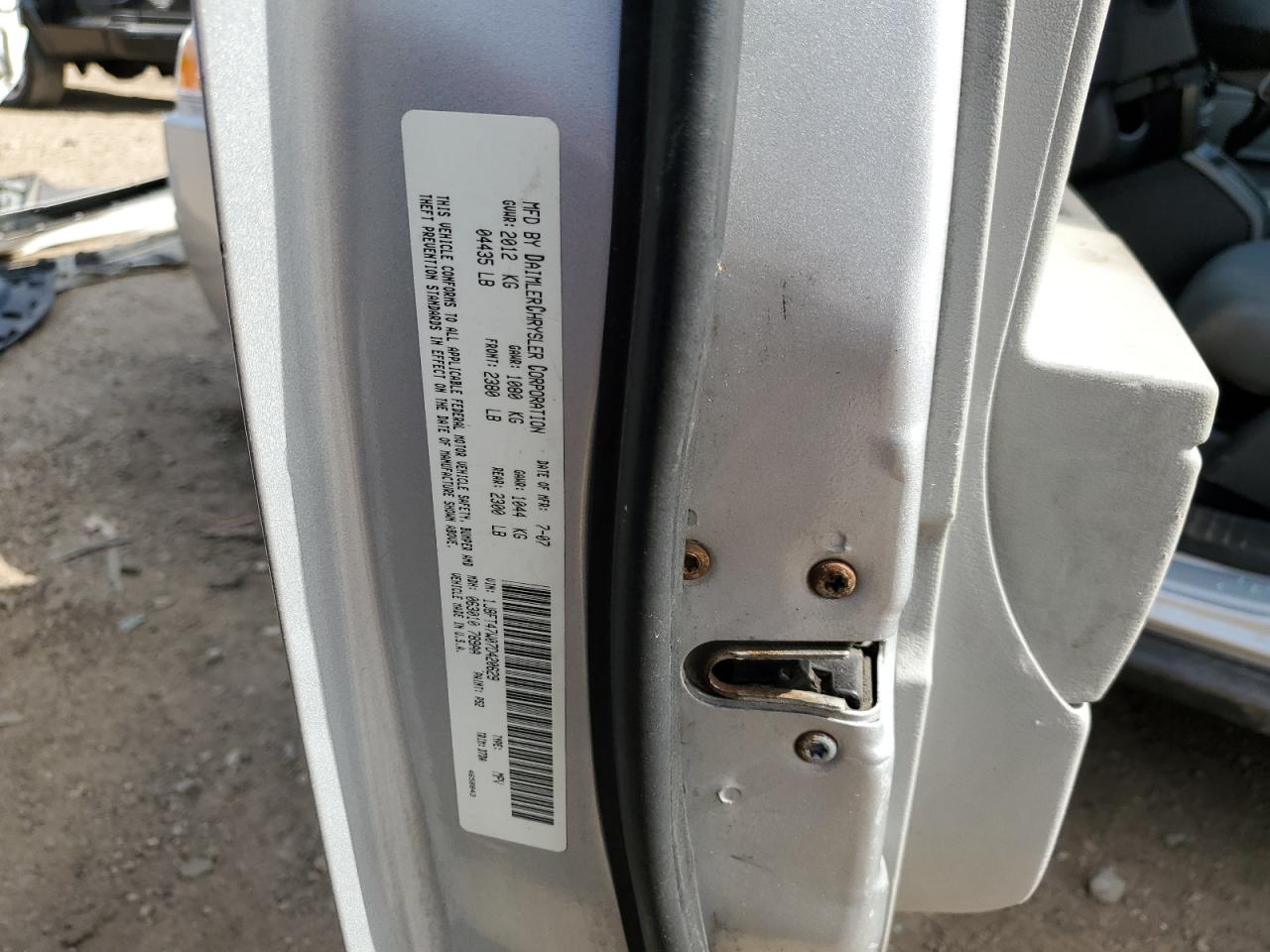 1J8FT47W07D420629 2007 Jeep Compass