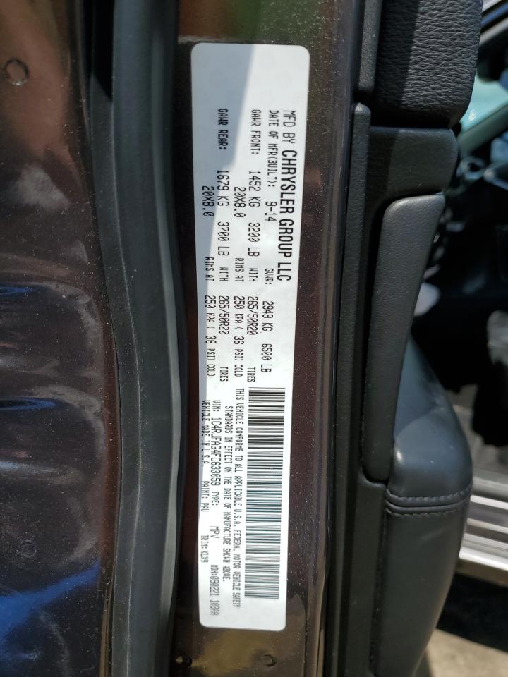 1C4RJFAG4FC633059 2015 Jeep Grand Cherokee Laredo