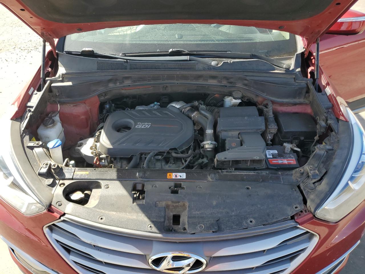 5XYZW4LA1HG493694 2017 Hyundai Santa Fe Sport