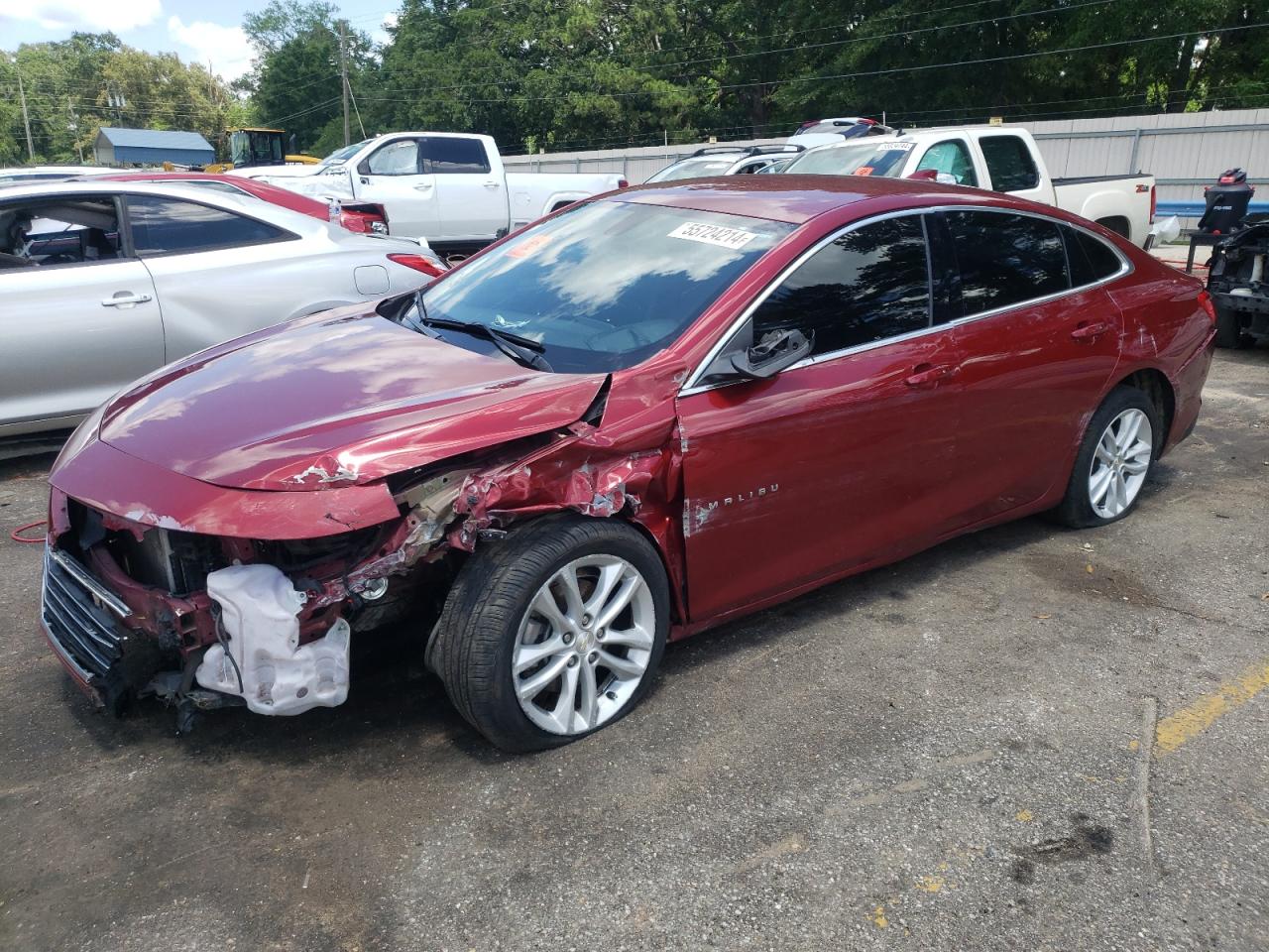 2018 Chevrolet Malibu Lt vin: 1G1ZD5ST3JF195728