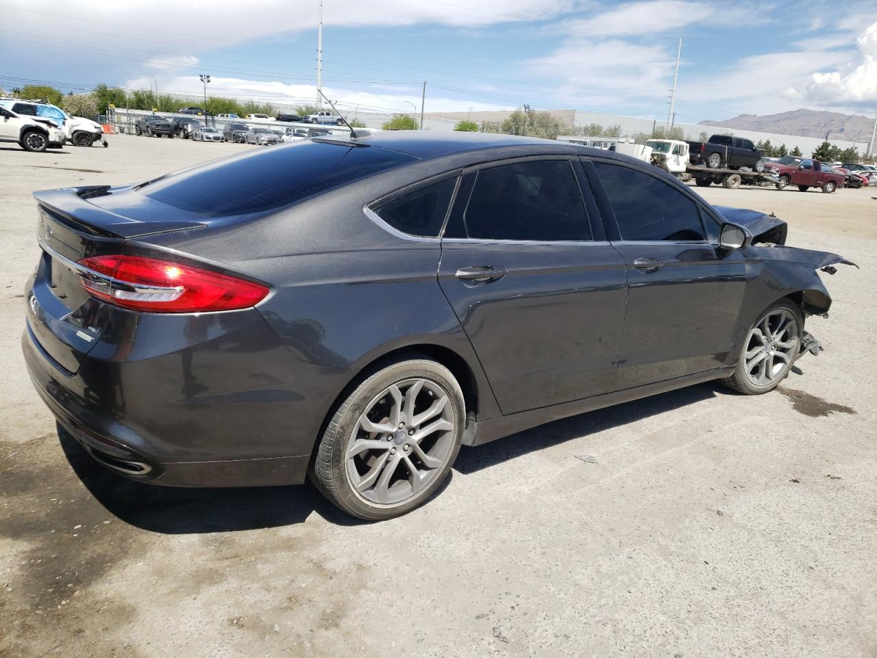 2017 Ford Fusion Se vin: 3FA6P0H98HR157916