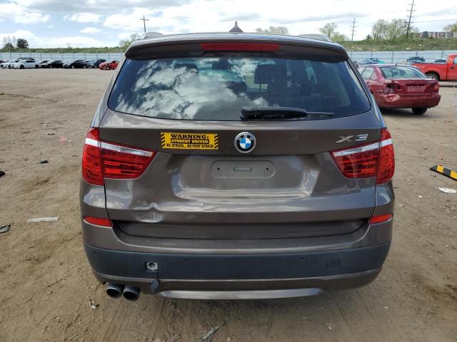 2013 BMW X3 xDrive28I VIN: 5UXWX9C54D0A32443 Lot: 53309424