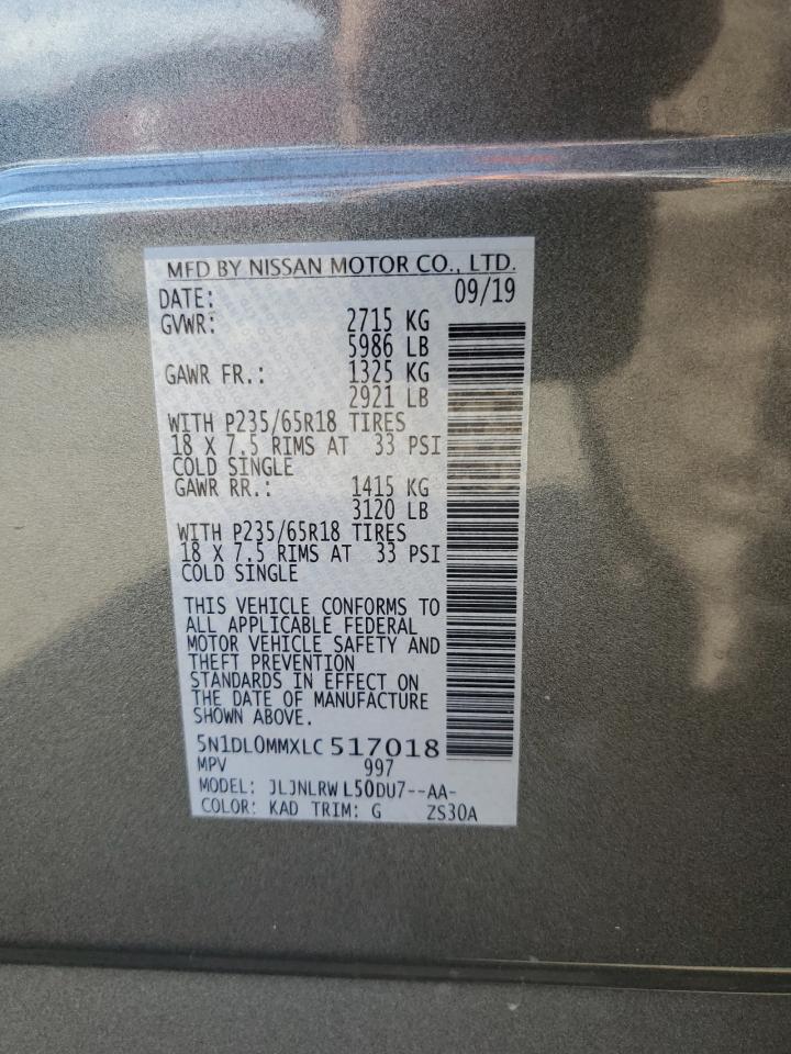 5N1DL0MMXLC517018 2023 Infiniti Qx60 Luxe