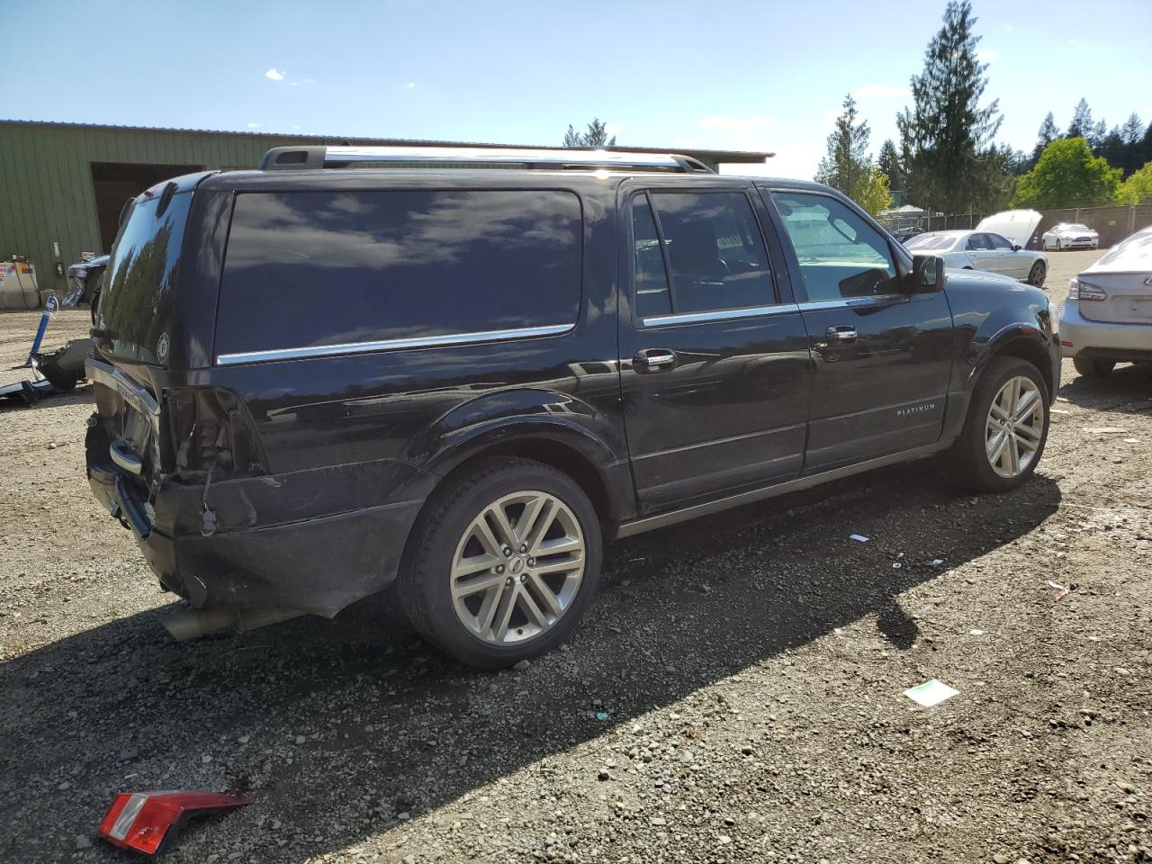 1FMJK1MT1HEA53776 2017 Ford Expedition El Platinum