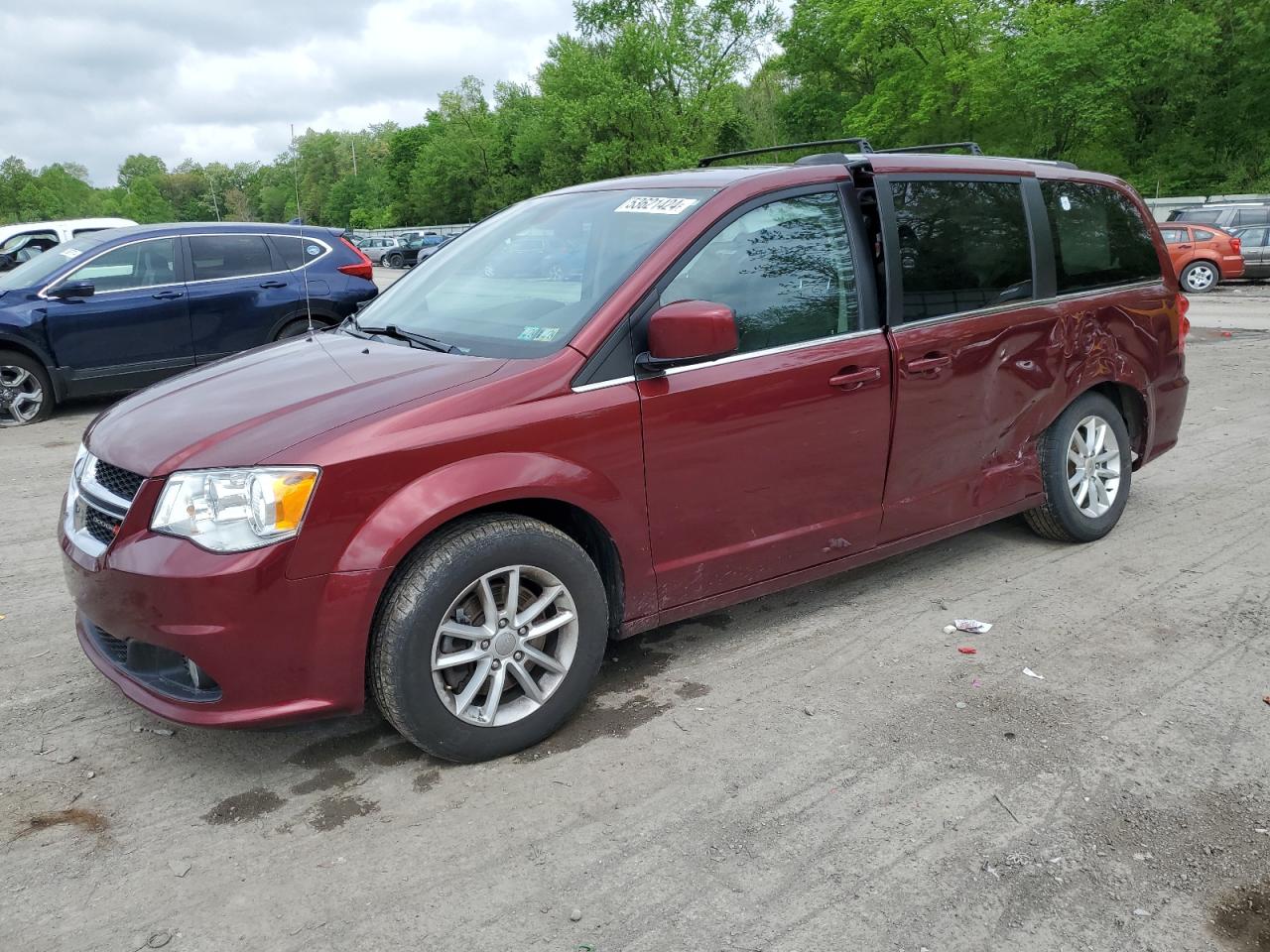 2C4RDGCG0KR802344 2019 Dodge Grand Caravan Sxt