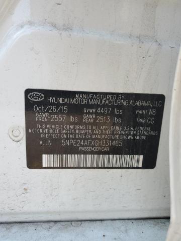 2016 HYUNDAI SONATA SE - 5NPE24AFXGH331465