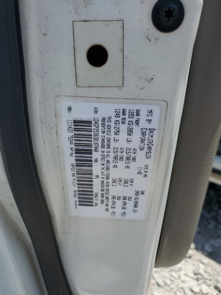 1D4GP25363B187040 2003 Dodge Caravan Se