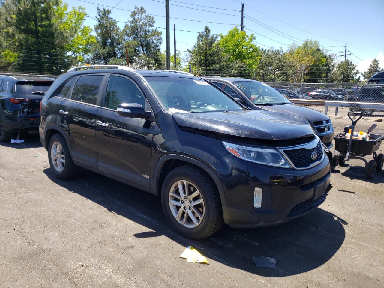 5XYKTCA63EG483750 2014 Kia Sorento Lx