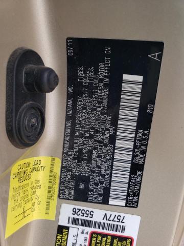 2011 Toyota Sienna VIN: 5TDZK3DC7BS154583 Lot: 54588014