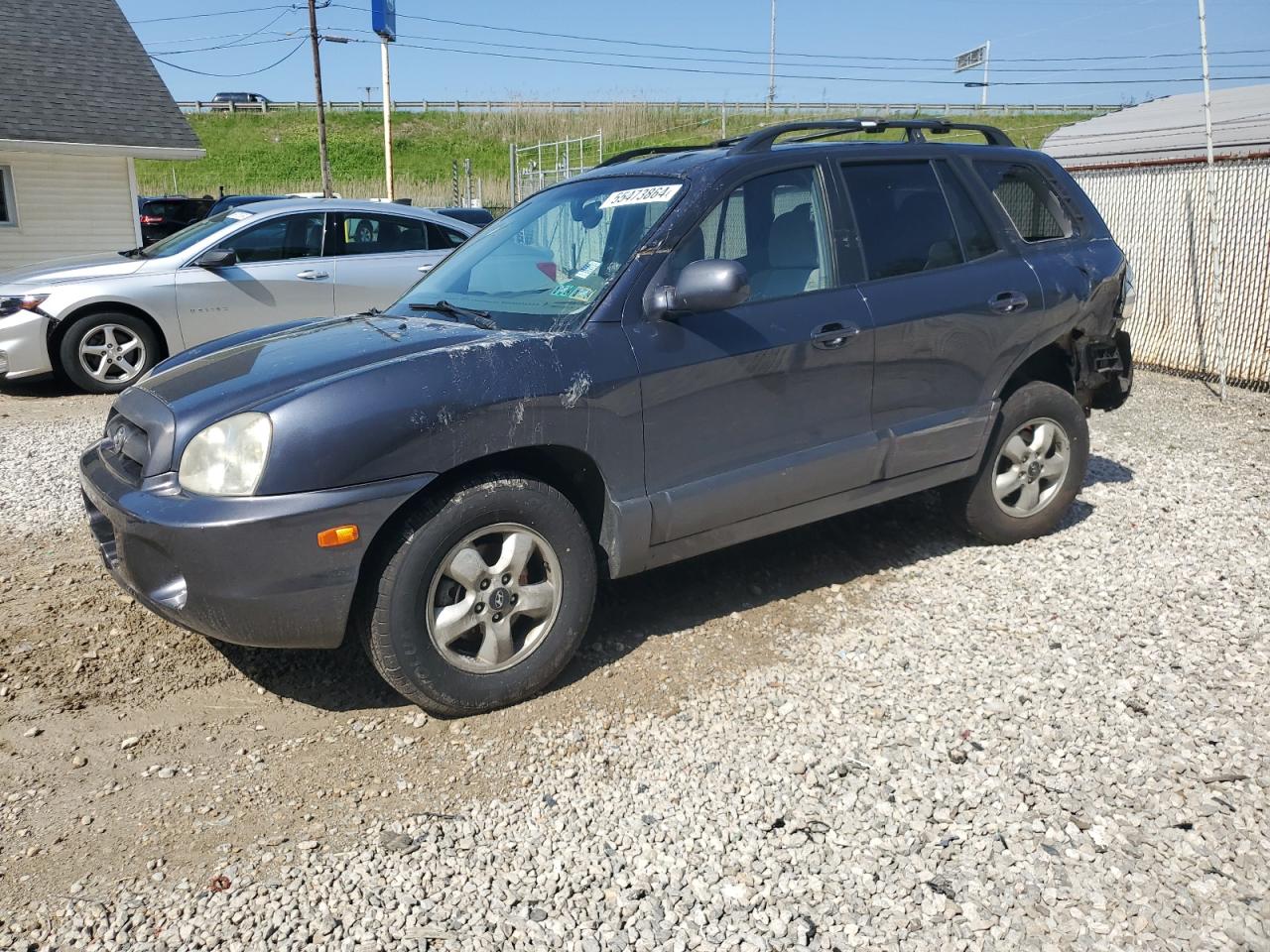 KM8SC13E16U069497 2006 Hyundai Santa Fe Gls