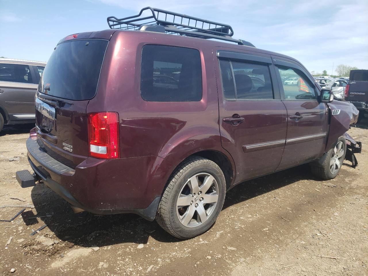 Lot #2568577758 2012 HONDA PILOT TOUR