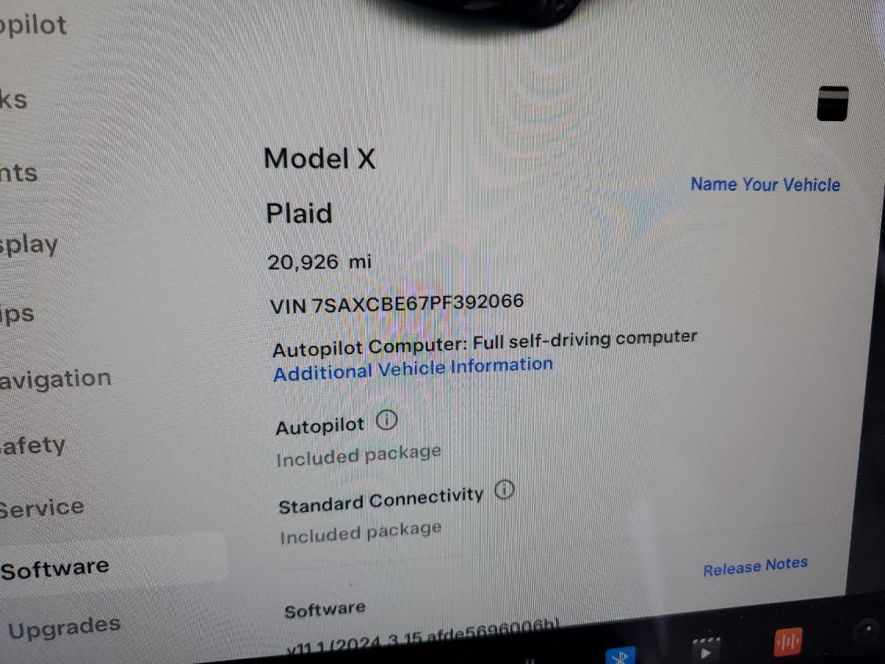 7SAXCBE67PF392066 2023 Tesla Model X