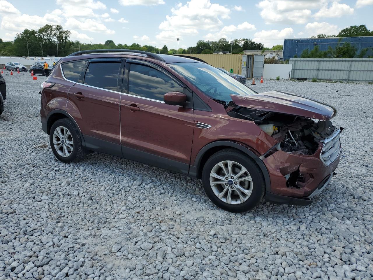 2018 Ford Escape Se vin: 1FMCU0GD7JUC61707