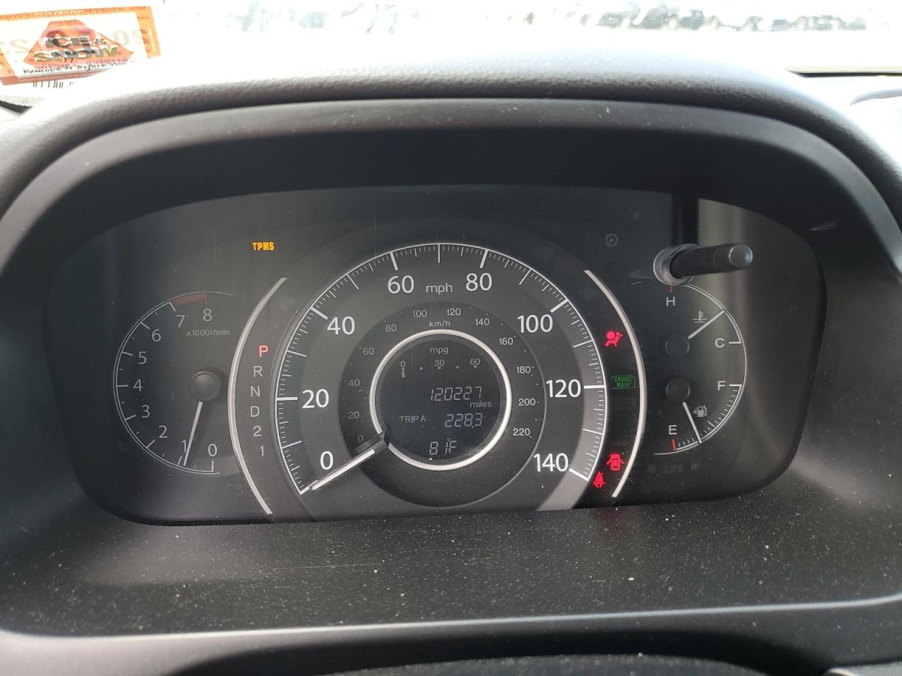 2HKRM4H71DH612074 2013 Honda Cr-V Exl