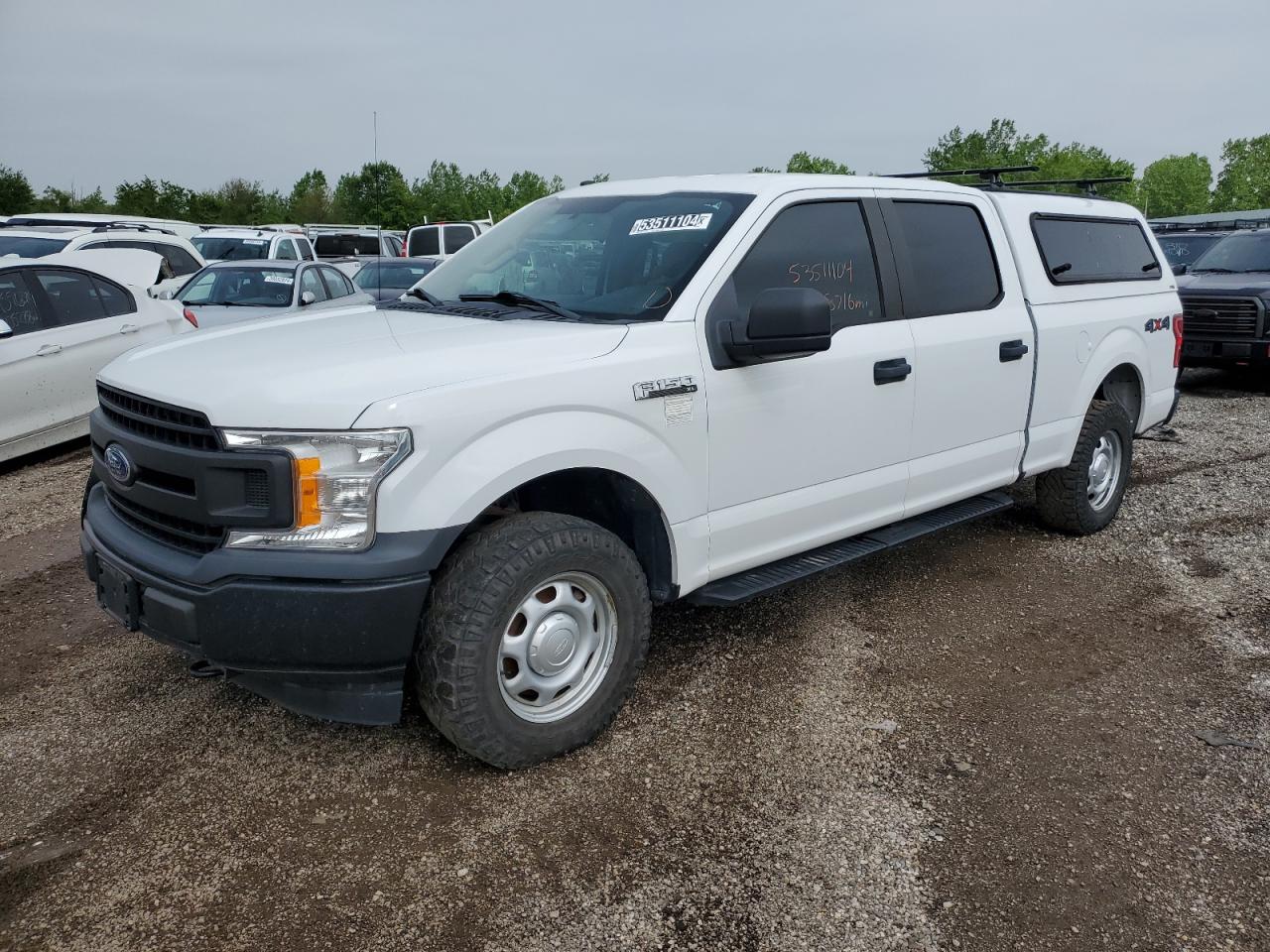 2018 Ford F150 Supercrew vin: 1FTFW1E57JFC08619