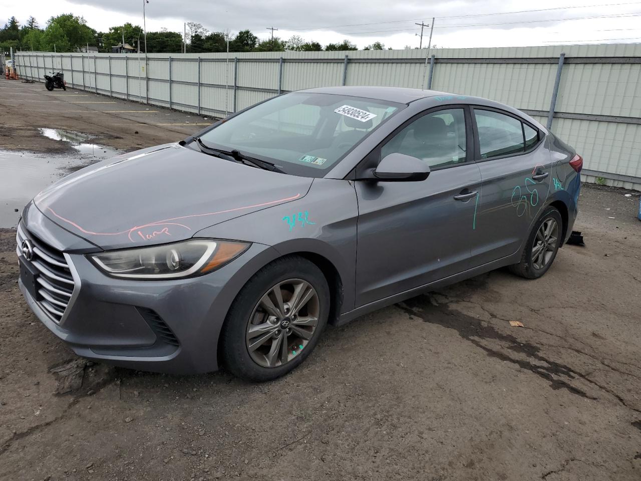 5NPD84LFXJH253610 2018 Hyundai Elantra Sel