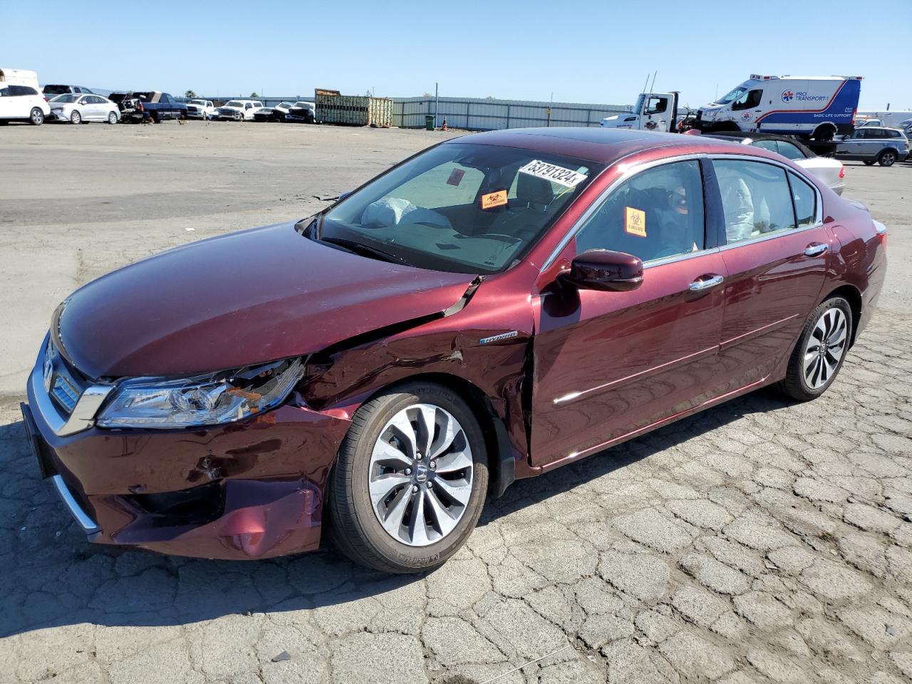 1HGCR6F72FA011788 2015 Honda Accord Touring Hybrid