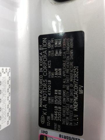 2017 KIA SPORTAGE E - KNDPNCAC0H7238251