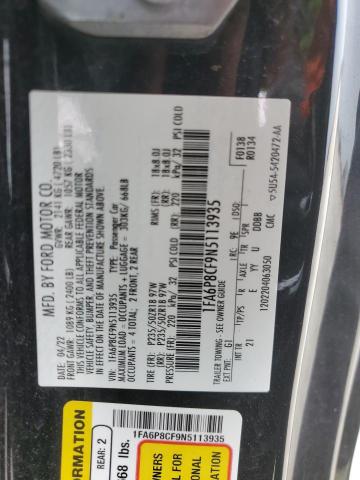 2022 Ford Mustang Gt VIN: 1FA6P8CF9N5113935 Lot: 56468944