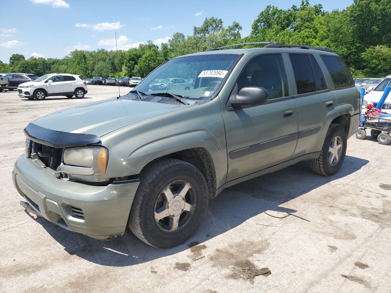 1GNDT13S642155939 2004 Chevrolet Trailblazer Ls