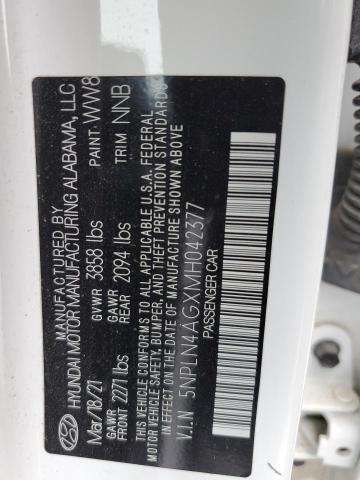 2021 HYUNDAI ELANTRA SE - 5NPLN4AGXMH042377