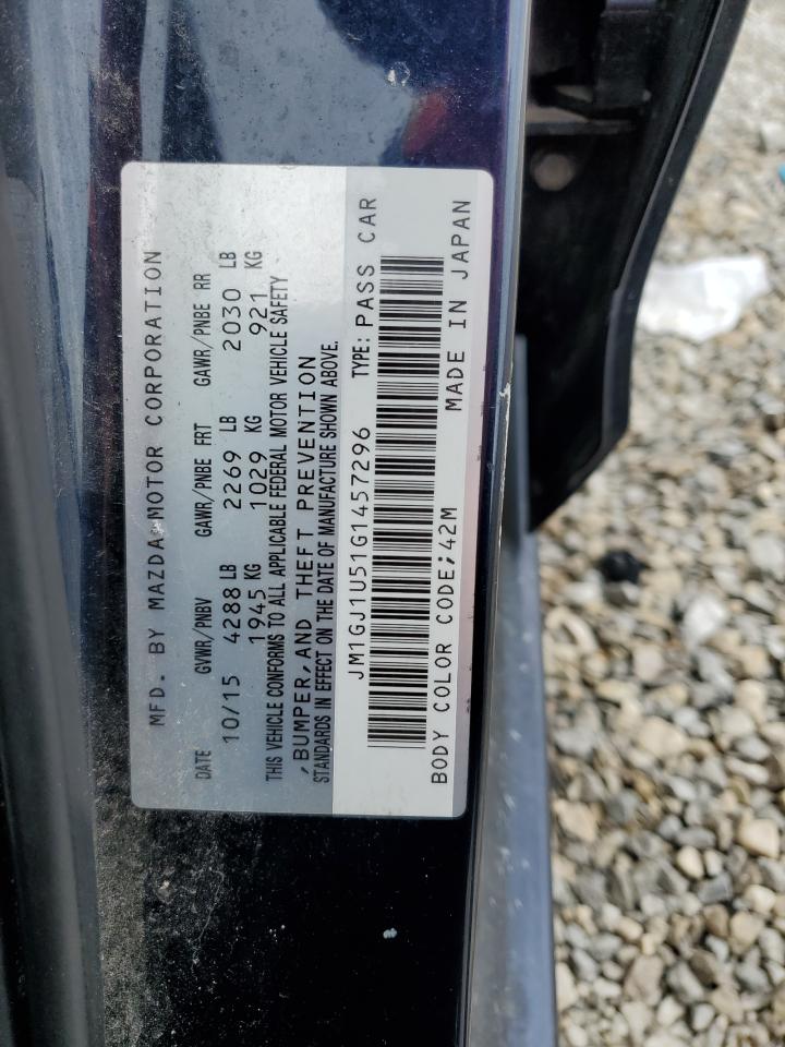 JM1GJ1U51G1457296 2016 Mazda 6 Sport