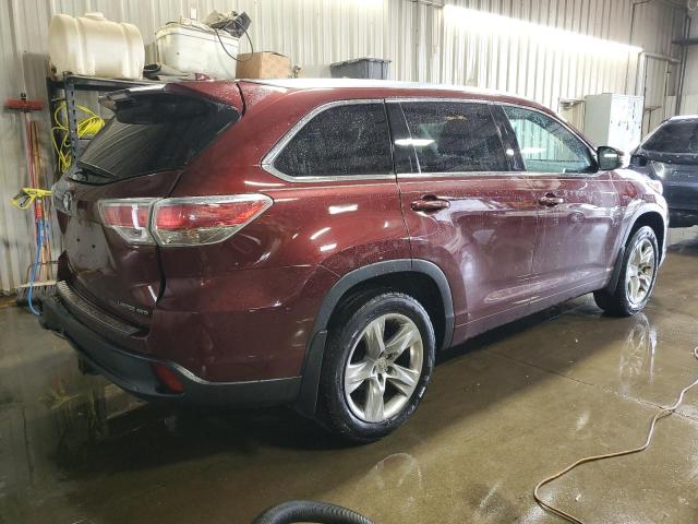 VIN 5TDDKRFH9ES036593 2014 Toyota Highlander, Limited no.3