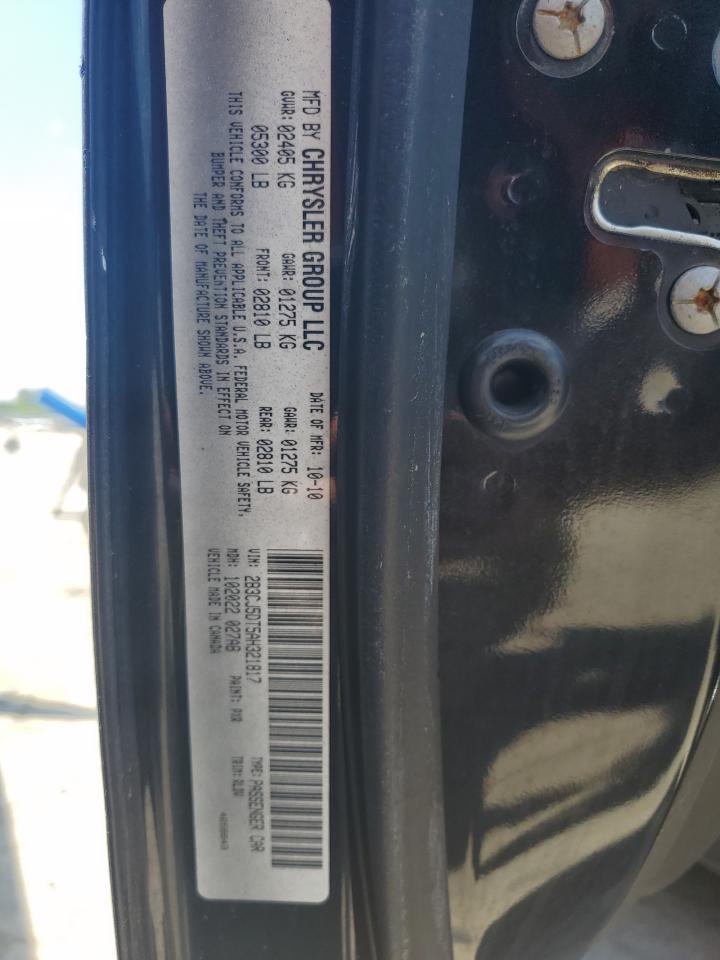 2B3CJ5DT5AH321817 2010 Dodge Challenger R/T