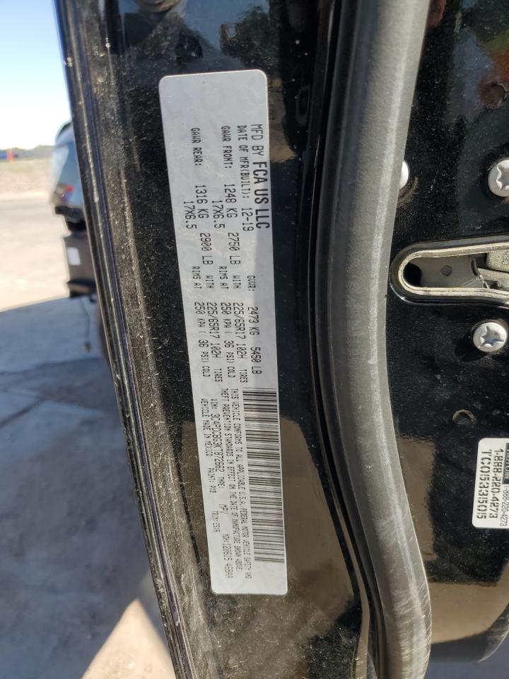 3C4PDCBG3KT872662 2019 Dodge Journey Se