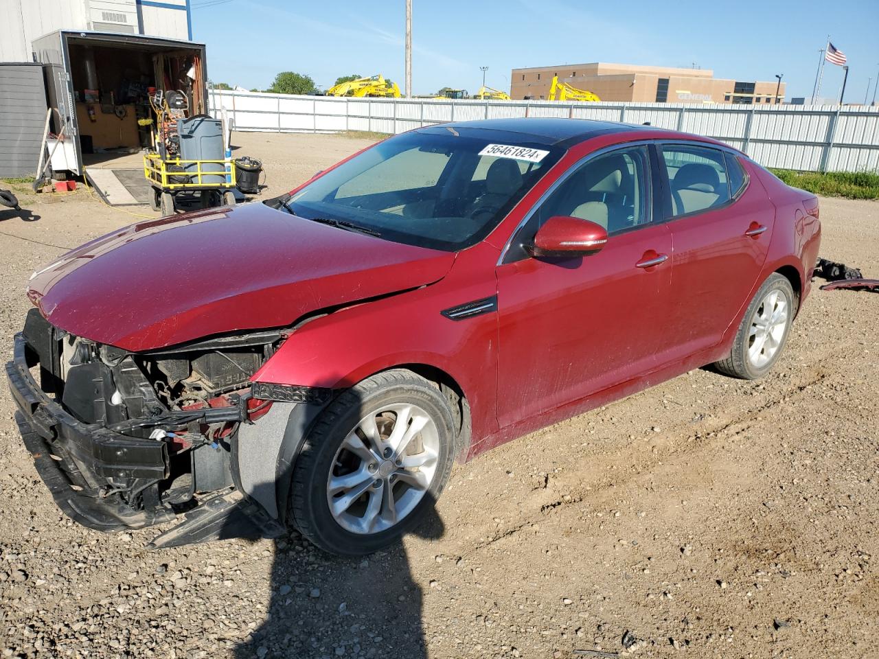 5XXGN4A70CG007665 2012 Kia Optima Ex