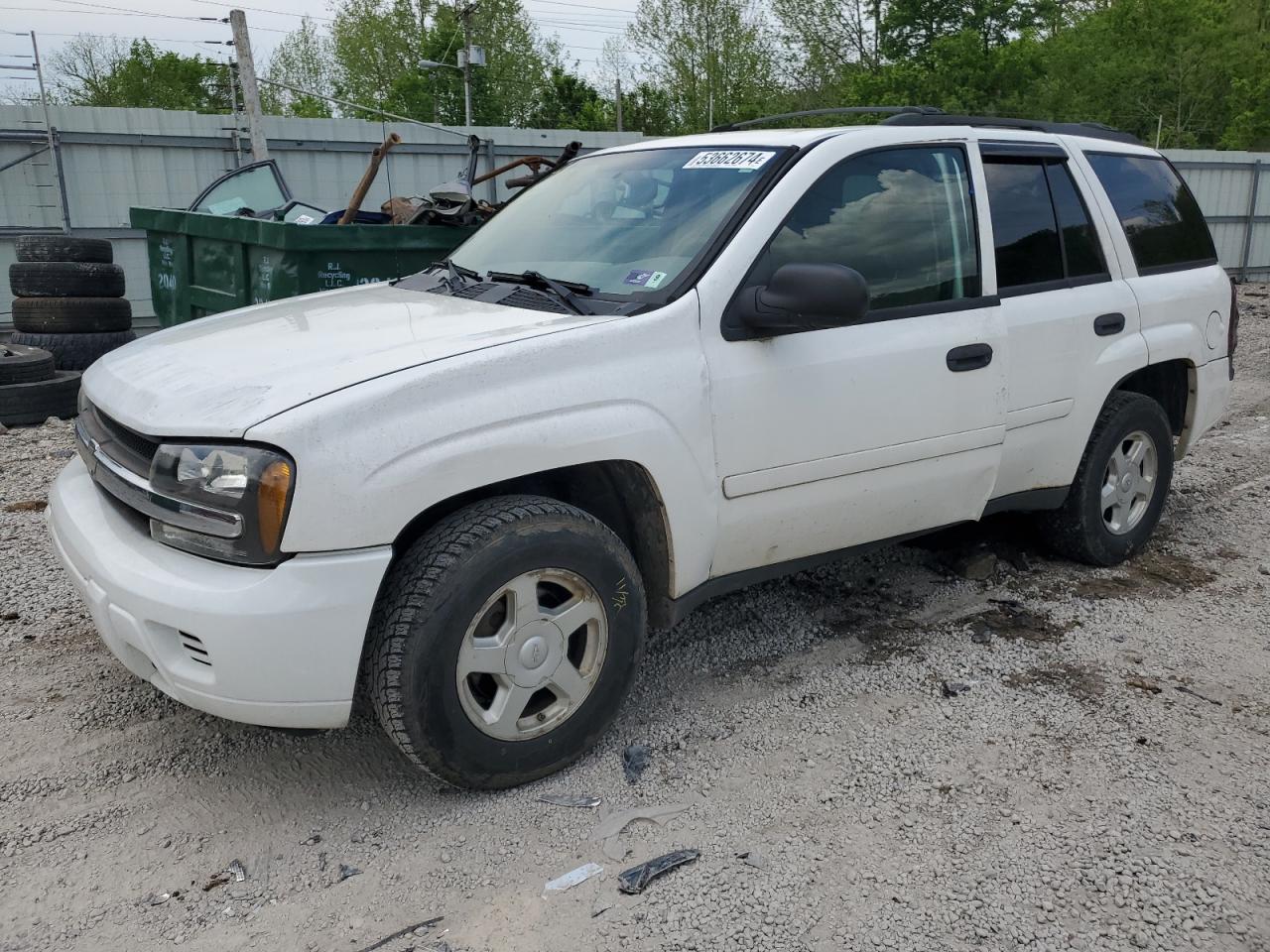 1GNDT13S582171538 2008 Chevrolet Trailblazer Ls