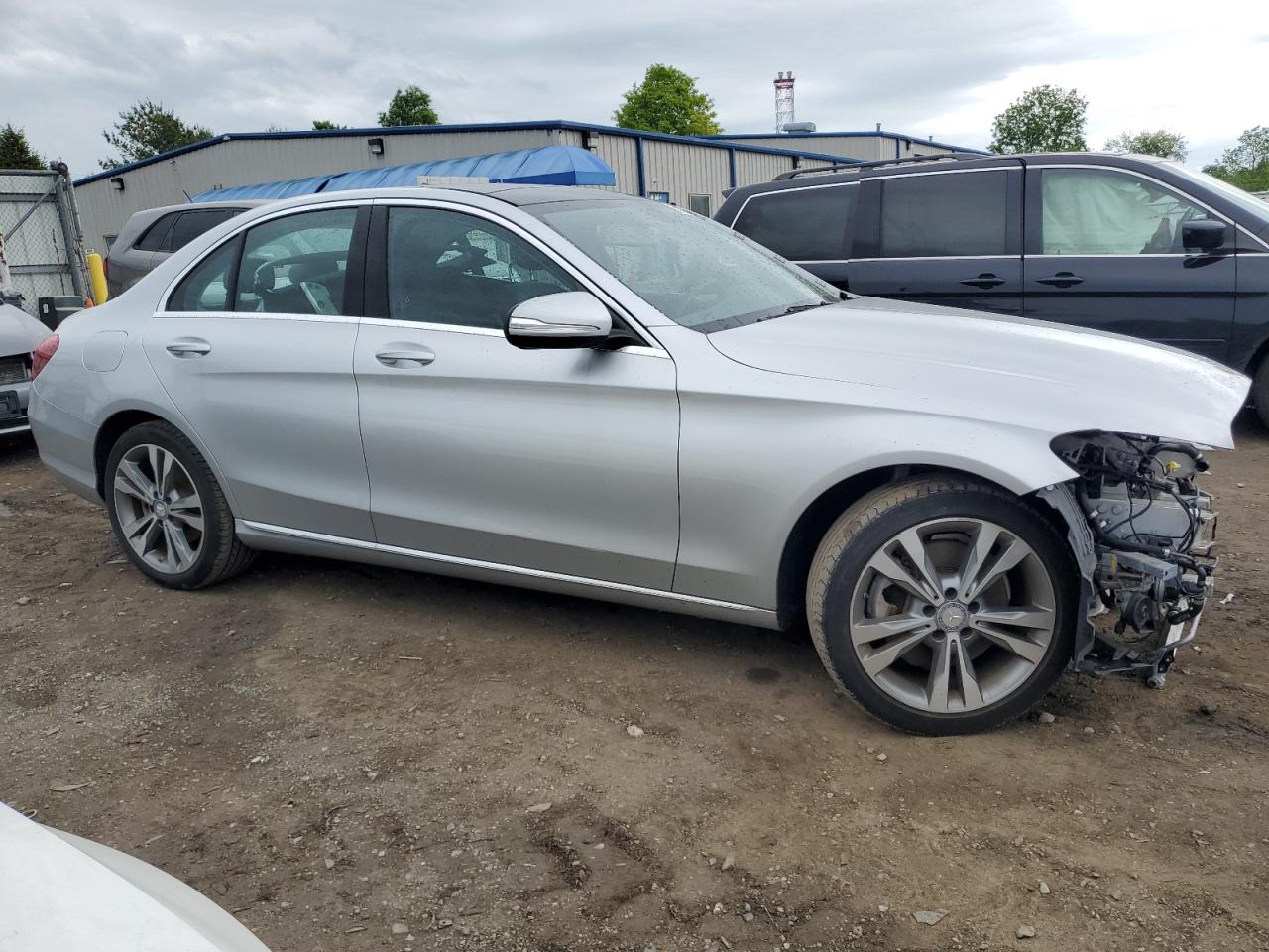 55SWF4KB8FU092806 2015 Mercedes-Benz C 300 4Matic