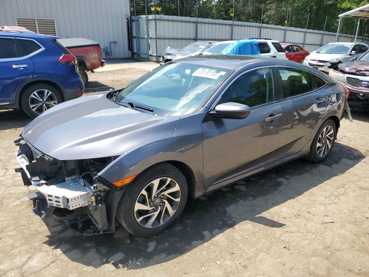 2HGFC2F72JH513637 2018 Honda Civic Ex