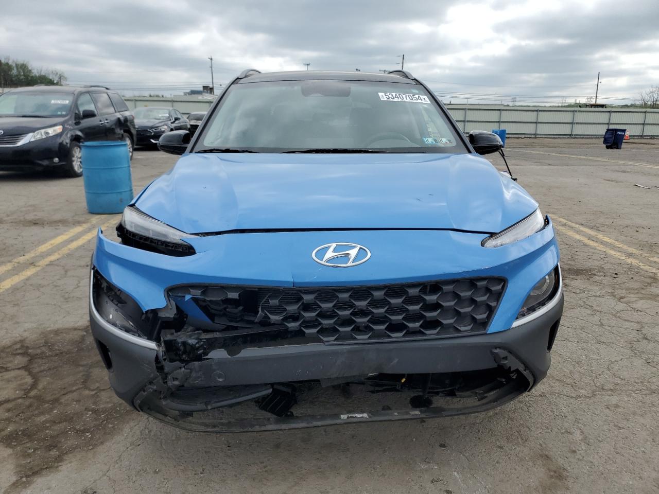 KM8K6CAB7NU840197 2022 Hyundai Kona Sel