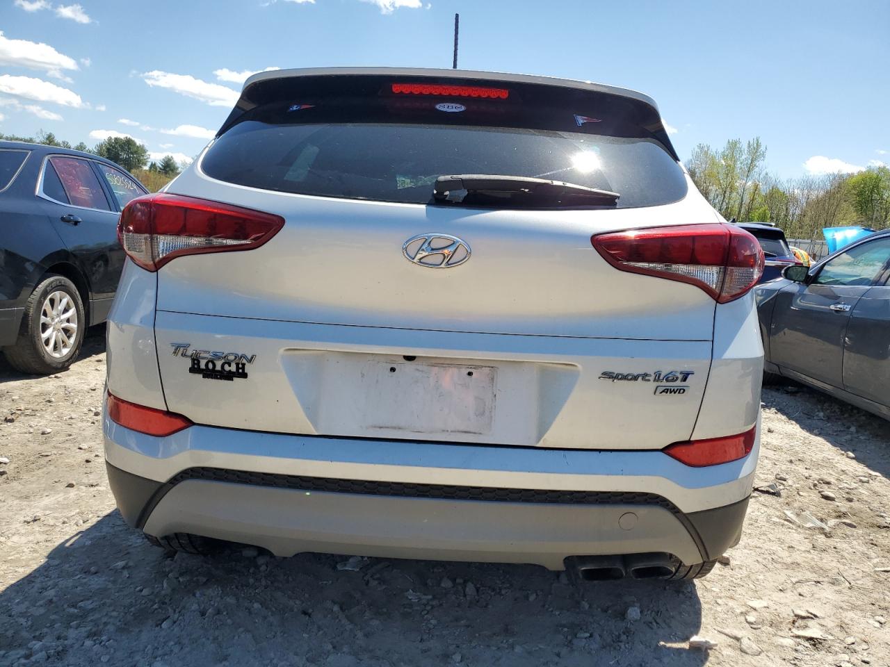 Lot #2521236284 2017 HYUNDAI TUCSON LIM