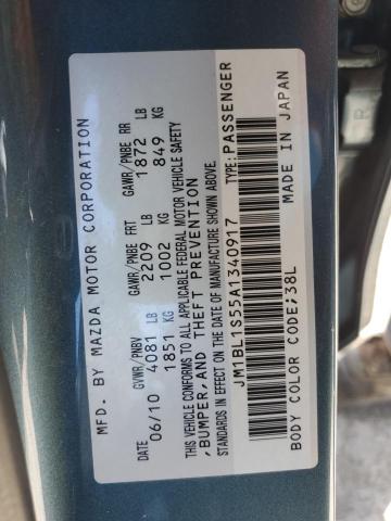 2010 Mazda 3 S VIN: JM1BL1S55A1340917 Lot: 53172644